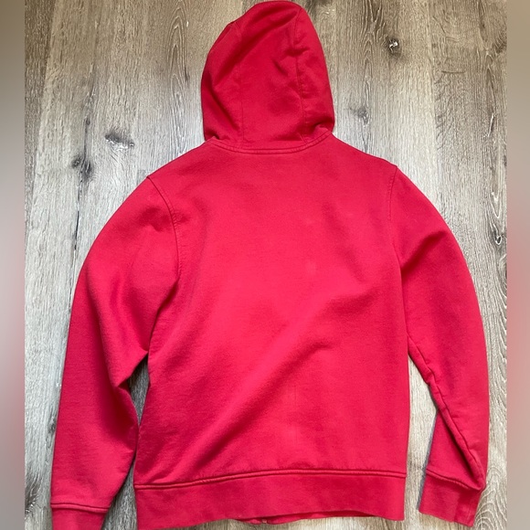 Red Lacoste hoodie - Picture 3 of 4